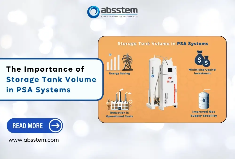 Storage Tank Volume in PSA Systems